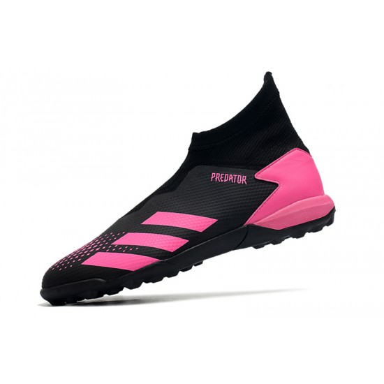 Adidas Predator 20.3 Laceless TF Black Pink 39-45