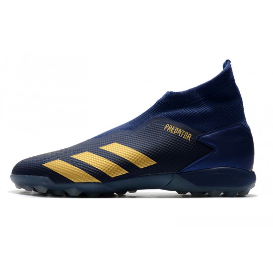 Adidas Predator 20.3 Laceless TF Blue Gold 39-45