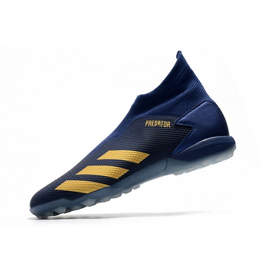 Adidas Predator 20.3 Laceless TF Blue Gold 39-45