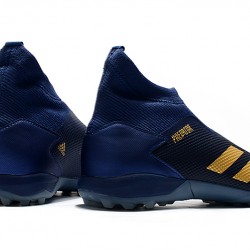 Adidas Predator 20.3 Laceless TF Blue Gold 39-45