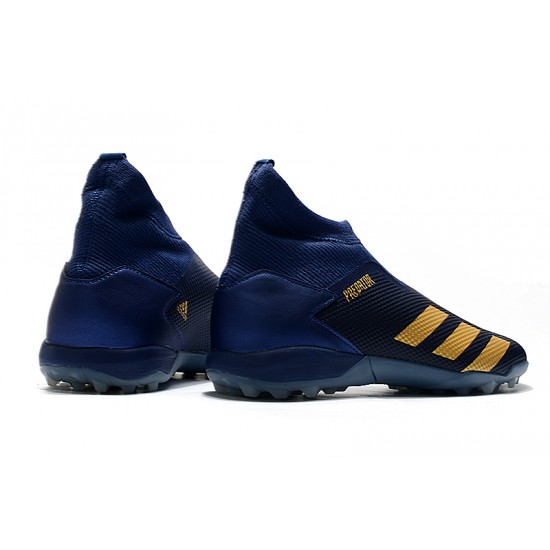 Adidas Predator 20.3 Laceless TF Blue Gold 39-45