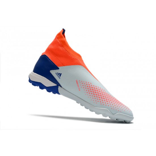 Adidas Predator 20.3 Laceless TF Blue Orange White 39-45