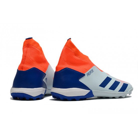 Adidas Predator 20.3 Laceless TF Blue Orange White 39-45