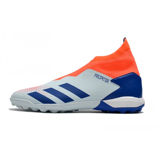 Adidas Predator 20.3 Laceless TF Blue Orange White 39-45