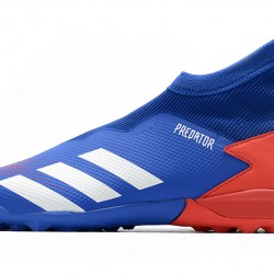 Adidas Predator 20.3 Laceless TF Blue Red White 39-45