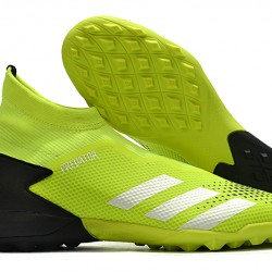 Adidas Predator 20.3 Laceless TF Green Black Silver 39-45