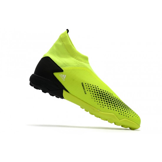 Adidas Predator 20.3 Laceless TF Green Black Silver 39-45