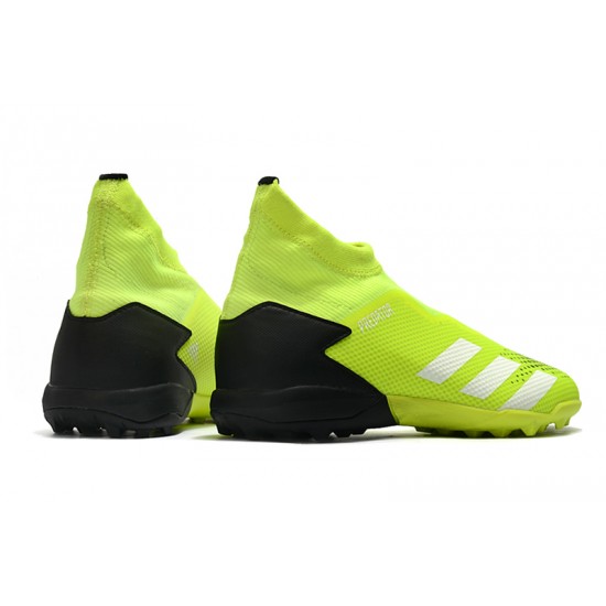 Adidas Predator 20.3 Laceless TF Green Black Silver 39-45