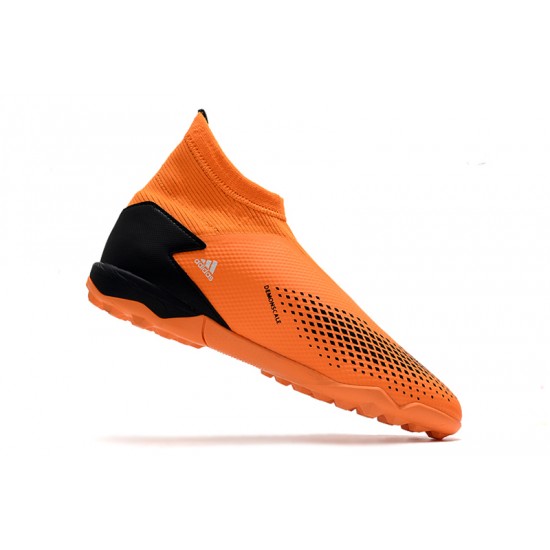 Adidas Predator 20.3 Laceless TF Orange Black Grey 39-45