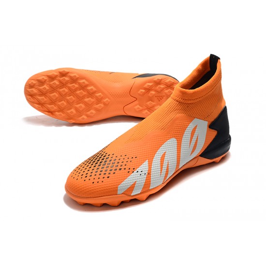 Adidas Predator 20.3 Laceless TF Orange Black Grey 39-45