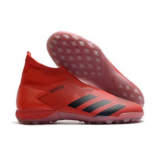 Adidas Predator 20.3 Laceless TF Red Black 39-45