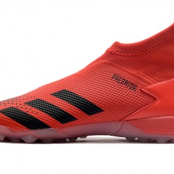 Adidas Predator 20.3 Laceless TF Red Black 39-45