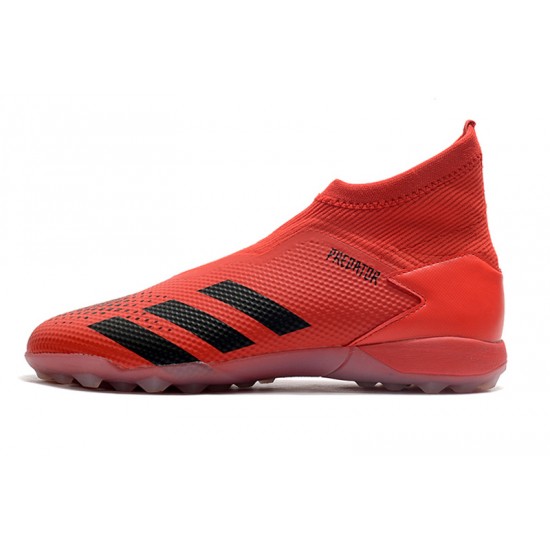 Adidas Predator 20.3 Laceless TF Red Black 39-45