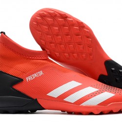 Adidas Predator 20.3 Laceless TF Red Black Silver 39-45