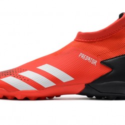 Adidas Predator 20.3 Laceless TF Red Black Silver 39-45