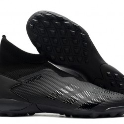 Adidas Predator 20.3 Laceless TF Triple Black 39-45