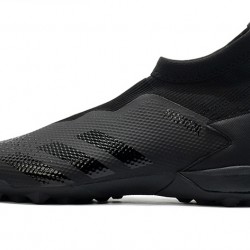 Adidas Predator 20.3 Laceless TF Triple Black 39-45