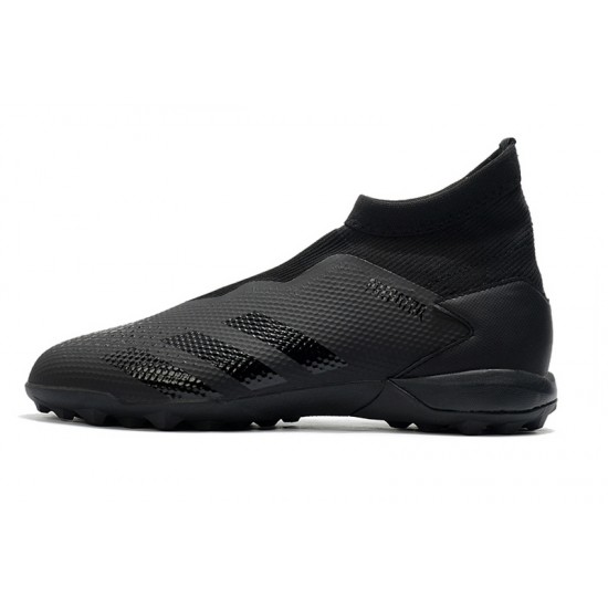 Adidas Predator 20.3 Laceless TF Triple Black 39-45