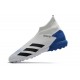 Adidas Predator 20.3 Laceless TF White Blue Black 39-45