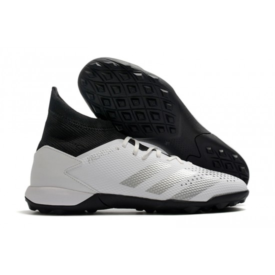 Adidas Predator 20.3 TF White Black Silver 39-45