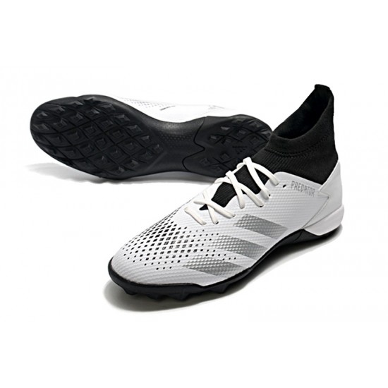 Adidas Predator 20.3 TF White Black Silver 39-45