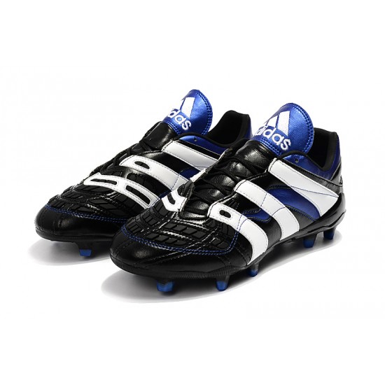 Adidas Predator Accelerator FG Black Blue White 39-45