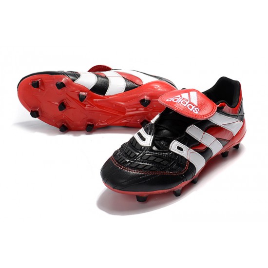 Adidas Predator Accelerator FG Black Red White 39-45