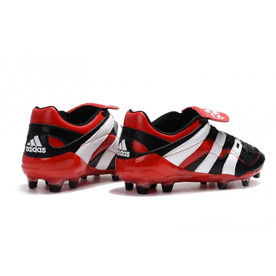 Adidas Predator Accelerator FG Black Red White 39-45