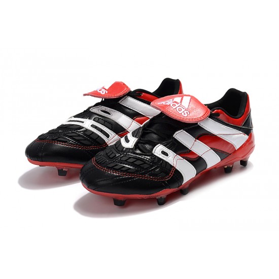 Adidas Predator Accelerator FG Black Red White 39-45