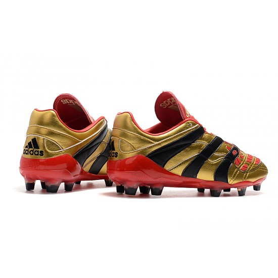 Adidas Predator Accelerator FG Gold Black Red 39-45