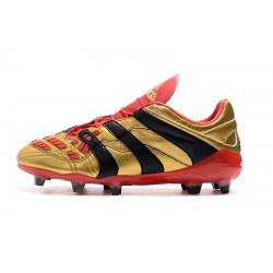 Adidas Predator Accelerator FG Gold Black Red 39-45