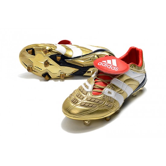 Adidas Predator Accelerator FG Gold White Gold 39-45