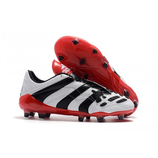 Adidas Predator Accelerator FG White Black Red 39-45