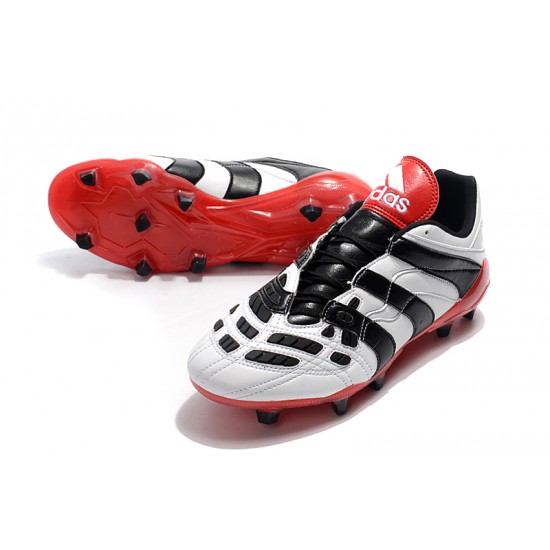 Adidas Predator Accelerator FG White Black Red 39-45