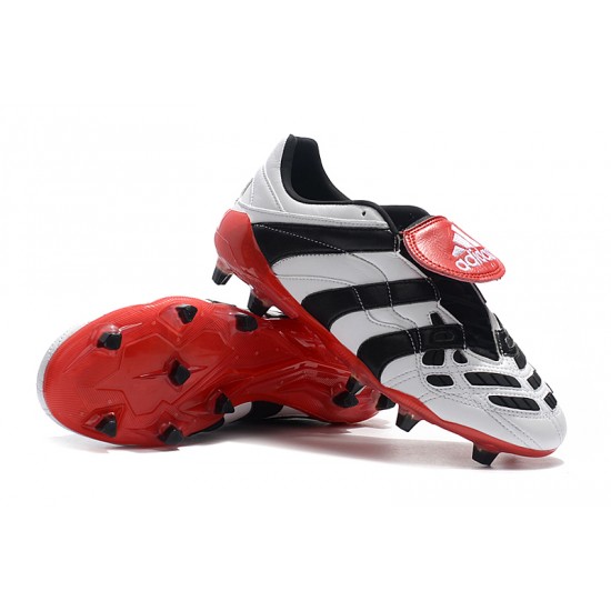 Adidas Predator Accelerator FG White Black Red 39-45