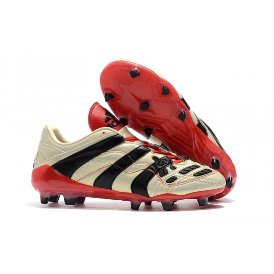 Adidas Predator Accelerator FG White Red Black 39-45