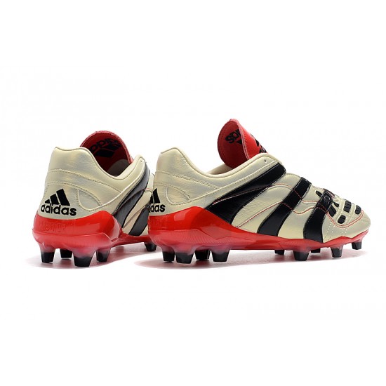 Adidas Predator Accelerator FG White Red Black 39-45