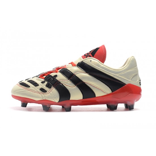 Adidas Predator Accelerator FG White Red Black 39-45