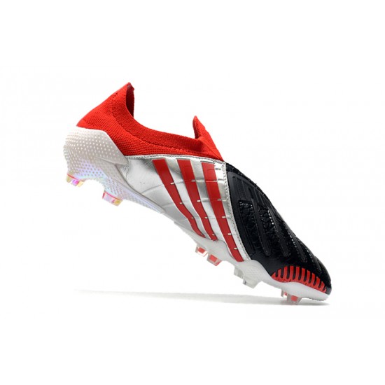 Adidas Predator Archive Limited Edition FG Black Red Silver 39-45