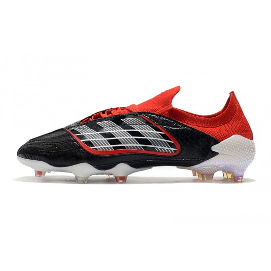 Adidas Predator Archive Limited Edition FG Black Red Silver 39-45