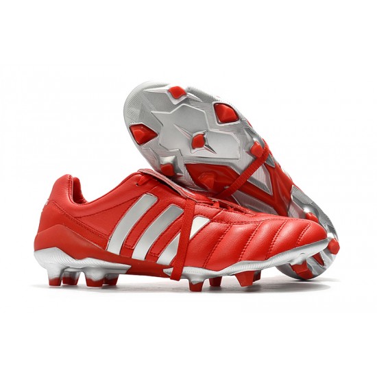 Adidas Predator Mania FG Red Silver 39-45