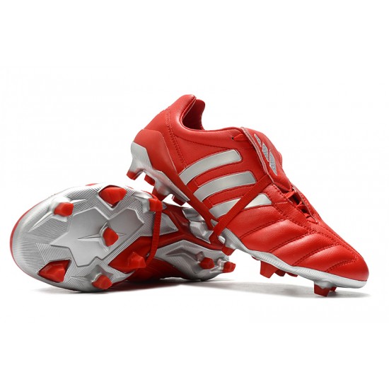 Adidas Predator Mania FG Red Silver 39-45