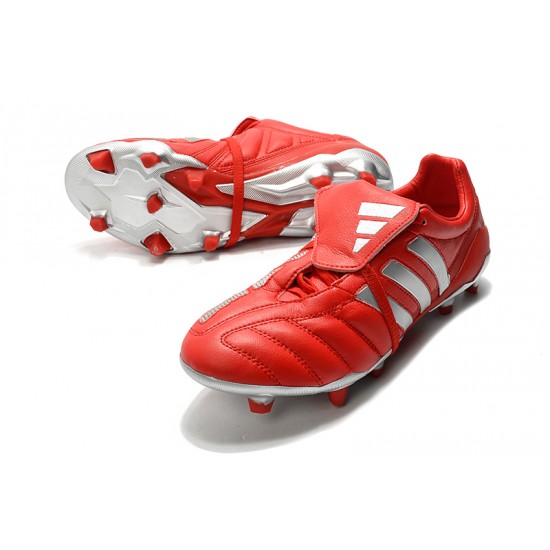 Adidas Predator Mania FG Red Silver 39-45