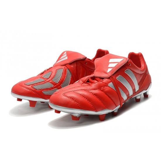 Adidas Predator Mania FG Red Silver 39-45