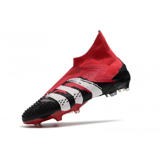 Adidas Predator Mutator 20+ FG Black Red White 39-45