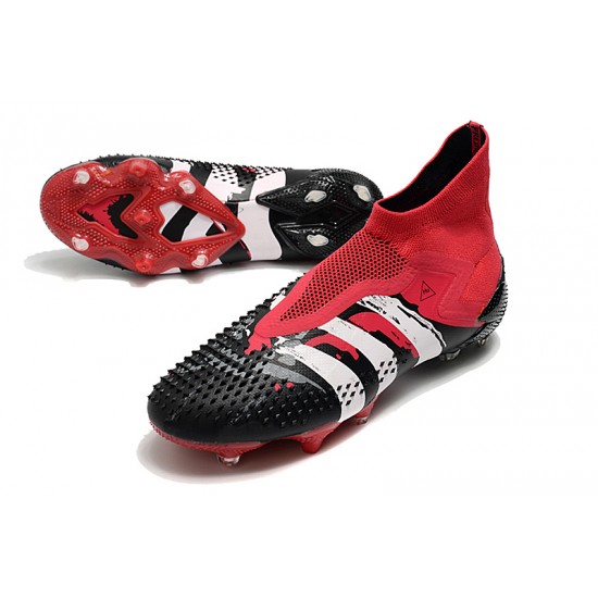 Adidas Predator Mutator 20+ FG Black Red White 39-45