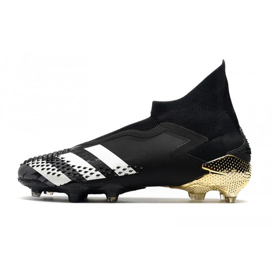 Adidas Predator Mutator 20+ FG Black White Gold 39-45