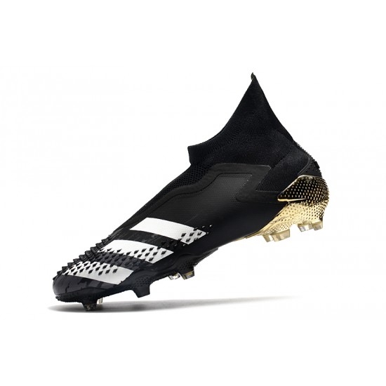 Adidas Predator Mutator 20+ FG Black White Gold 39-45