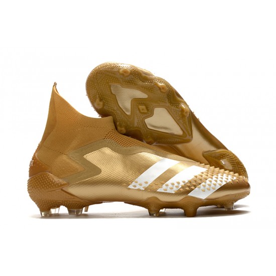 Adidas Predator Mutator 20+ FG Gold White 39-45