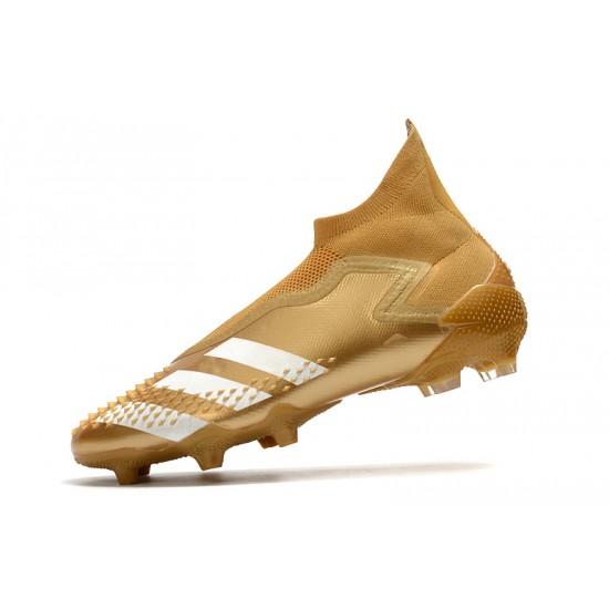 Adidas Predator Mutator 20+ FG Gold White 39-45